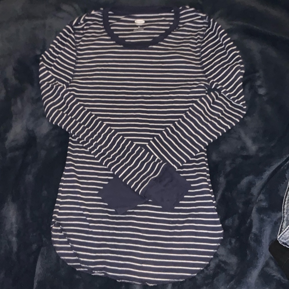 Thin Old Navy (navy blue and white) Long Sleeve 💙